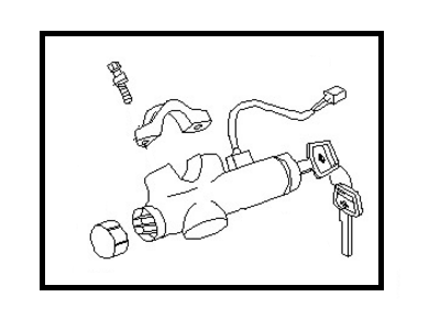 قطعه اصلی Lock Set-Steering فابریک نیسان