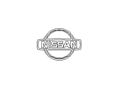 قطعه اصلی Emblem-Trunk Lid فابریک نیسان