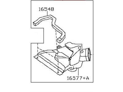 قطعه اصلی Air Duct فابریک نیسان