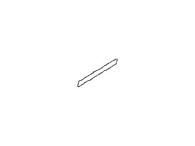 قطعه اصلی Moulding-Rear Door, LH فابریک نیسان (سمت چپ - عقب)