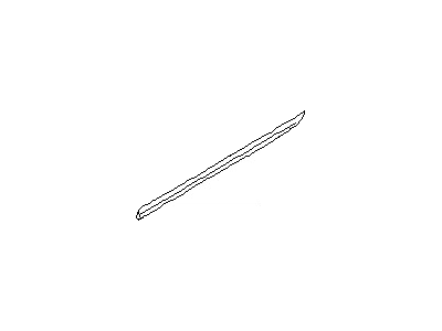 قطعه اصلی Moulding-Front Door, RH فابریک نیسان (سمت راست - جلو)