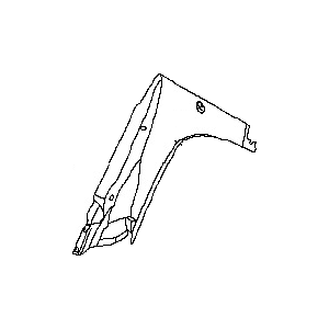قطعه اصلی Finisher-Seat Back, RH فابریک نیسان (سمت راست)