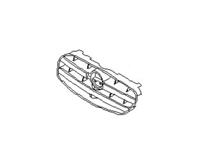 قطعه اصلی Moulding-Front Bumper فابریک نیسان (جلو)