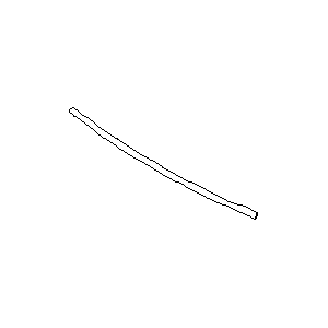 نوار شیشه جلو بالا ماکسیما استوک اصلی OEM کد 72752-2Y000