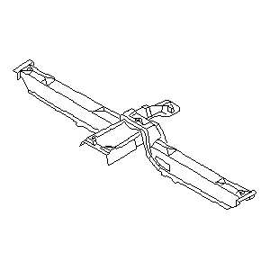 قطعه اصلی Member Assy-Cross, 2ND فابریک نیسان