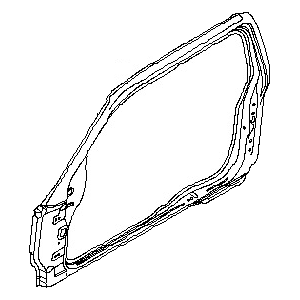 قطعه اصلی Body-Side Outer, LH فابریک نیسان (سمت چپ)