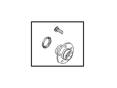 قطعه اصلی Hub Assy-Rear Axle فابریک نیسان (عقب)