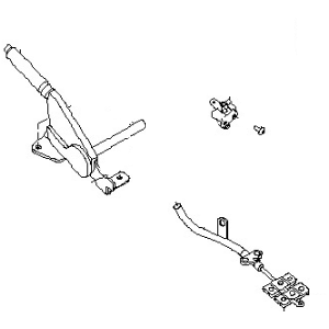 قطعه اصلی Device Assy-Parking Brake Control فابریک نیسان