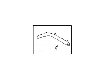 لاستیک آببند رادیاتور ماکسیما سمت راست استوک اصلی | شماره فنی 65810-2Y000