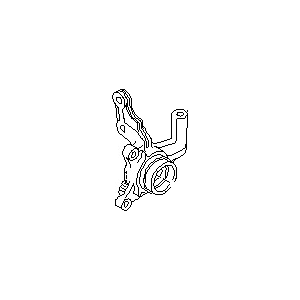 قطعه اصلی Knuckle Spindle-LH فابریک نیسان (سمت چپ)