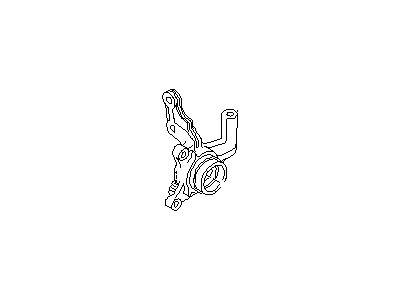 قطعه اصلی Knuckle Spindle-LH فابریک نیسان (سمت چپ)