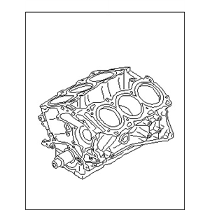 قطعه اصلی Engine Assy-Short فابریک نیسان