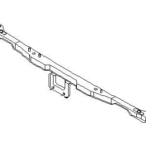 قطعه اصلی Support-Radiator Core, Upper فابریک نیسان (بالا)