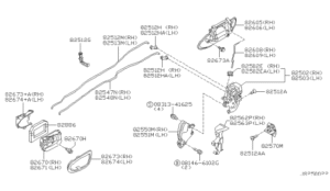 Rear Door Lock & Handle