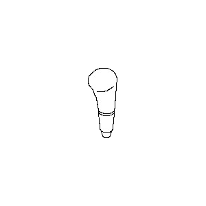 قطعه اصلی Knob Assy-Control Lever, Auto فابریک نیسان