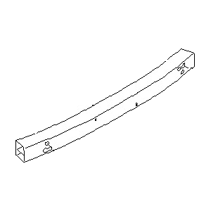 قطعه اصلی Reinforce-Inner, Rear Bumper Center فابریک نیسان (عقب)
