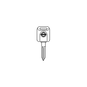 قطعه اصلی Key-Blank, Master فابریک نیسان