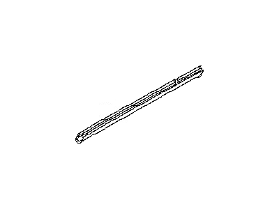 قطعه اصلی Weatherstrip-Rear Door Inside, LH فابریک نیسان (سمت چپ - عقب)