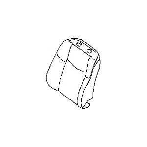 قطعه اصلی Back Assy-Front Seat فابریک نیسان (جلو)