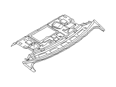 قطعه اصلی Shelf Assy-Parcel, W/Rear Waist فابریک نیسان (عقب)
