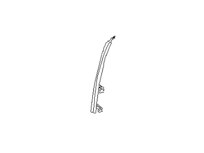قطعه اصلی Sash Assy-Rear Door, Center LH فابریک نیسان (سمت چپ - عقب)