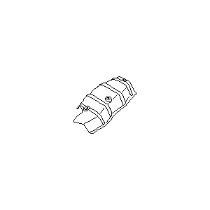 عایق حرارتی کف جلو نیسان ماکسیما استوک اصلی OEM کد 74753-2Y000