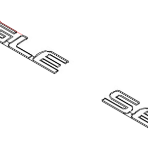 قطعه اصلی Emblem-Trunk Lid فابریک نیسان