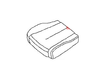قطعه اصلی Cushion Assy-Front Seat فابریک نیسان (جلو)