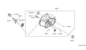 Transmission Case & Clutch Release