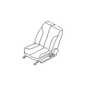 قطعه اصلی Seat Assy-Front, RH فابریک نیسان (سمت راست – جلو)