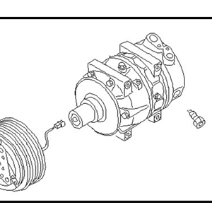 قطعه اصلی Compressor Assy-Cooler فابریک نیسان