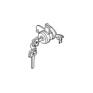 قطعه اصلی Cylinder Set-Door Lock, LH فابریک نیسان (سمت چپ)