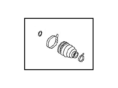 قطعه اصلی Dust Boot Kit-Repair, Outer فابریک نیسان