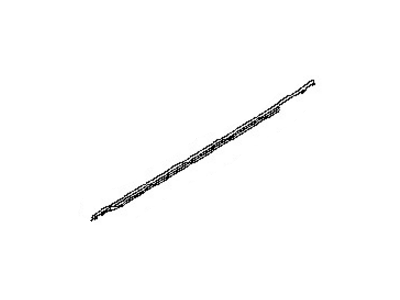قطعه اصلی Moulding-Rear Door Outside, RH فابریک نیسان (سمت راست - عقب)
