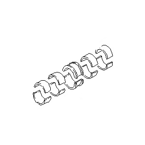 یاتاقان میل لنگ استوک اصلی نیسان ماکسیما کد 12208-31U25