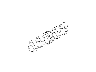 یاتاقان میل لنگ استوک اصلی نیسان ماکسیما کد 12208-31U25