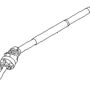 قطعه اصلی Shaft Assy-Steering Column, Upper فابریک نیسان (بالا)