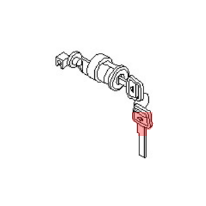 قطعه اصلی Cylinder Set-Trunk Lid Lock فابریک نیسان