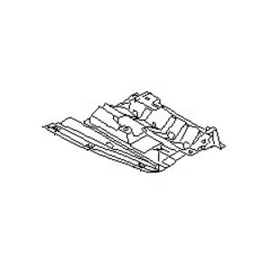 سینی زیر موتور چپ نیسان ماکسیما استوک اصلی OEM کد 75899-2Y100