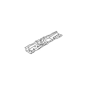 قطعه اصلی Extension-Front Side Member, Center RH فابریک نیسان (سمت راست – جلو)