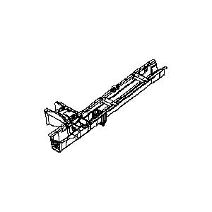 قطعه اصلی Extension-Front Side Member, Rear RH فابریک نیسان (سمت راست – جلو – عقب)