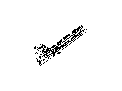 قطعه اصلی Extension-Front Side Member, Rear RH فابریک نیسان (سمت راست - جلو - عقب)