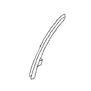 قطعه اصلی Sash Assy-Rear Door, Center RH فابریک نیسان (سمت راست – عقب)