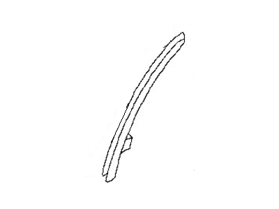 قطعه اصلی Sash Assy-Rear Door, Center RH فابریک نیسان (سمت راست - عقب)