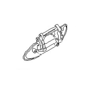 قطعه اصلی Handle Assy-Outside, Rear Door LH فابریک نیسان (سمت چپ – عقب)