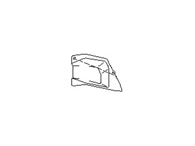 قطعه اصلی Protector-Rear Wheel House, LH فابریک نیسان (سمت چپ - عقب)