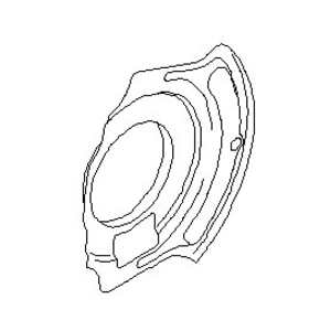 قطعه اصلی Baffle Plate فابریک نیسان