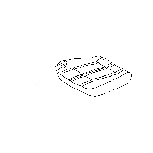قطعه اصلی Pad Assy-Cushion, Front Seat فابریک نیسان (جلو)