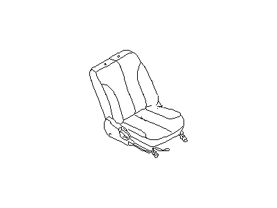 قطعه اصلی Seat Assy-Front, RH فابریک نیسان (سمت راست - جلو)