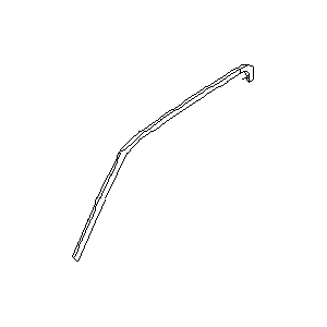 قطعه اصلی Weatherstrip-Roof Drip, LH فابریک نیسان (سمت چپ)